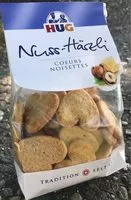 Mängden socker i Cœurs Noisettes