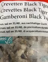 Mängden socker i Crevetten Black Tiger 31/40