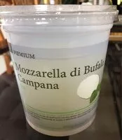 Mängden socker i Mozzarella di Bufala Campana