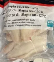Mängden socker i Tilapi Filet 80-120g