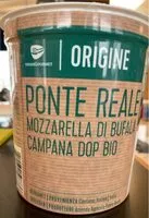 Mängden socker i Mozzarella di Bufala Campana