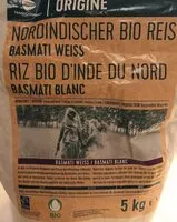Mängden socker i Riz bio basmati blanc