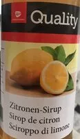 Mängden socker i Sirop de citron