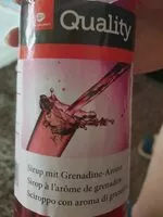 Mängden socker i Sirop arôme grenadine