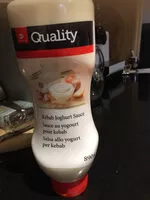 Mängden socker i Sauce au yogourt pour Kebab