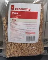 Mängden socker i Mais geröstet und gesalzen