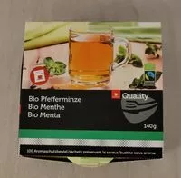 Mängden socker i Thé Bio Menthe