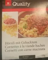 Mängden socker i Cornettes à la viande hachée