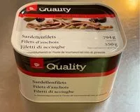 Mängden socker i Filet d’anchois