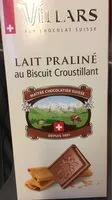 Mängden socker i Chocolat Lait Praliné