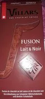 Mängden socker i Chocolat au lait Fusion pur