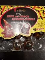 Mängden socker i Mini têtes au choco