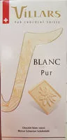 Mängden socker i Chocolat blanc pur