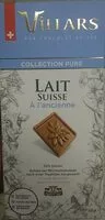 Mängden socker i Lait suisse à l'ancienne