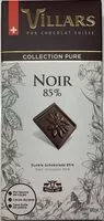 Mängden socker i Chocolat noir 85%