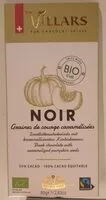 Mängden socker i Chocolat Noir Graines De Courges Caramélisées