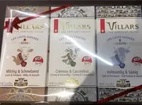 Mängden socker i Chocolat Villars