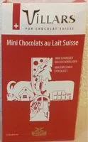 Mängden socker i Mini Chocolats au Lait Suisse