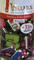 Mängden socker i Assortiment de Minis Chocolats