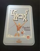 Mängden socker i Les mini chocolats suisses