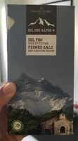 Mängden socker i Sel Des Alpes Fin Iodé + Fluoré 1 Kg, 1 Boîte