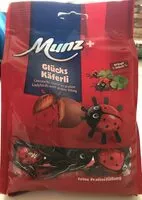 Mängden socker i Coccinelles fourrées au praliné