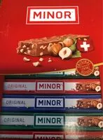 Mängden socker i Original Minor Schokostange