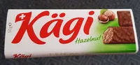 Mängden socker i Kägi Hazelnut 50G