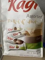 Mängden socker i Kägi Assorted Minis 250G