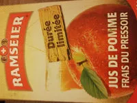 Mängden socker i Jus de pomme