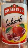Mängden socker i Schorle pomme cerise