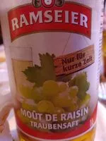 Mängden socker i Moût de raisin