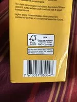 Mängden socker i Nectar d’orange