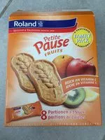 Mängden socker i Petite Pause FRUITS BISCUITS AUX CÉRÉALES