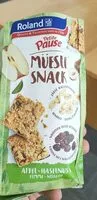 Mängden socker i Roland Müesli snack