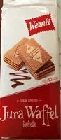 Mängden socker i WERNLI JURA WAFFELN ORIGINAL, Schokolade