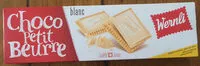 Mängden socker i Choco Petit Beurre : weiss