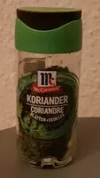 Mängden socker i Coriandre