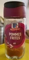 Mängden socker i Pommes Frittes Mix