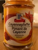 Mängden socker i Cayennepfeffer gemahlen