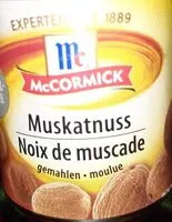 Mängden socker i Muskatnuss