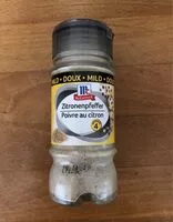 Mängden socker i Mccormick Zitronenpfeffer