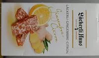 Mängden socker i Lackerli gingembre-citron