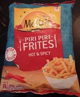 Mängden socker i Piri piri frites