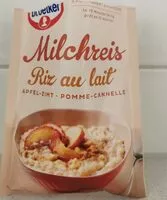 Mängden socker i Riz au lait