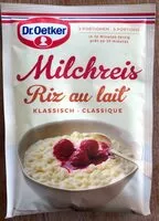 Mängden socker i Milchreis klassisch