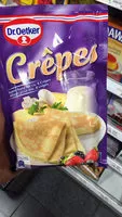 Mängden socker i Crêpes