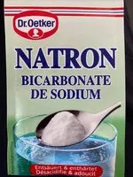 Mängden socker i Sodium bicarbonate