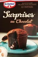 Mängden socker i Surprises au chocolat