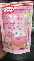 Mängden socker i La Fée Lili-Rose Glaçage rose